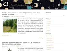 Tablet Screenshot of cyril-lebret.fr